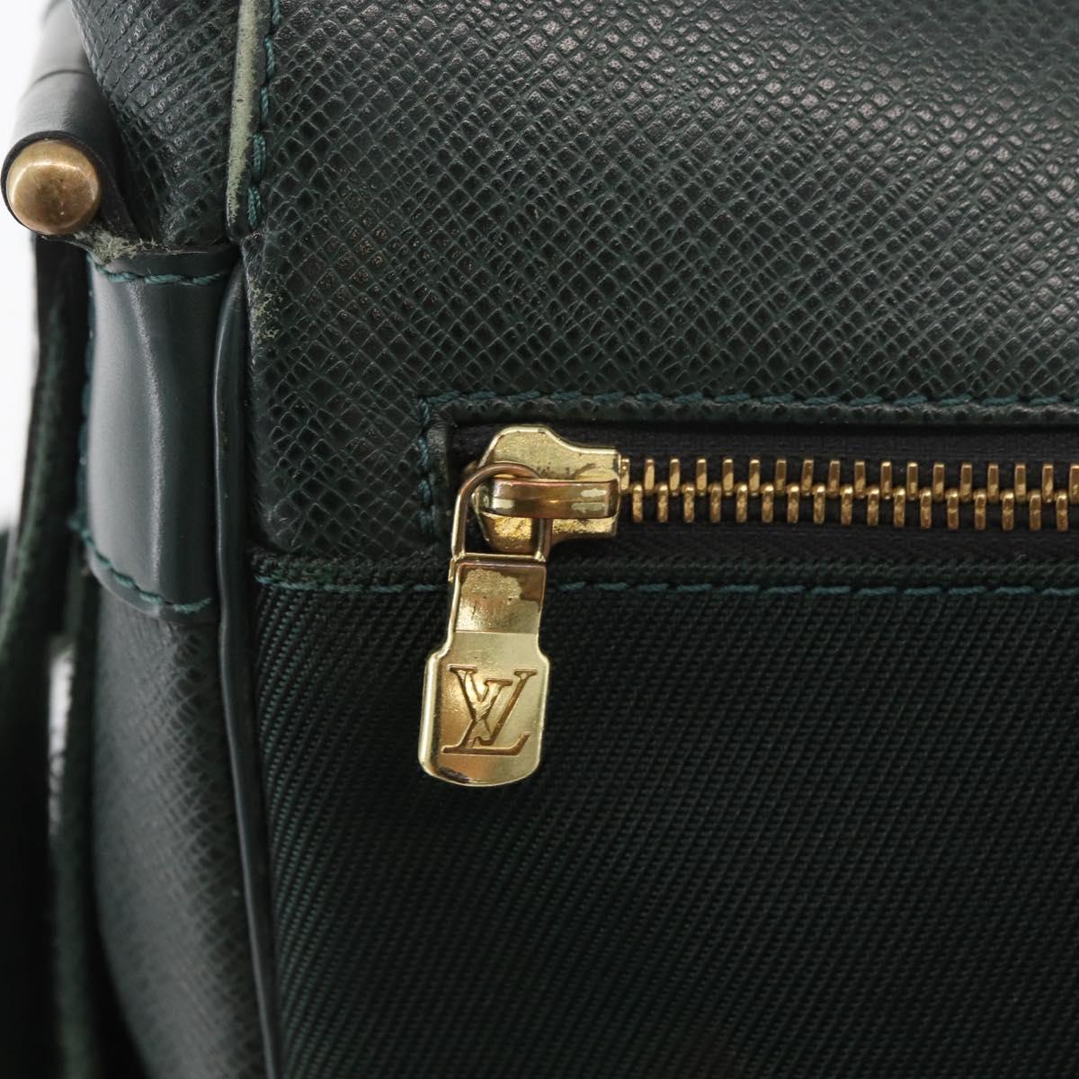 LOUIS VUITTON Taiga Victor Shoulder Bag Epicea M30144 LV Auth ka3543