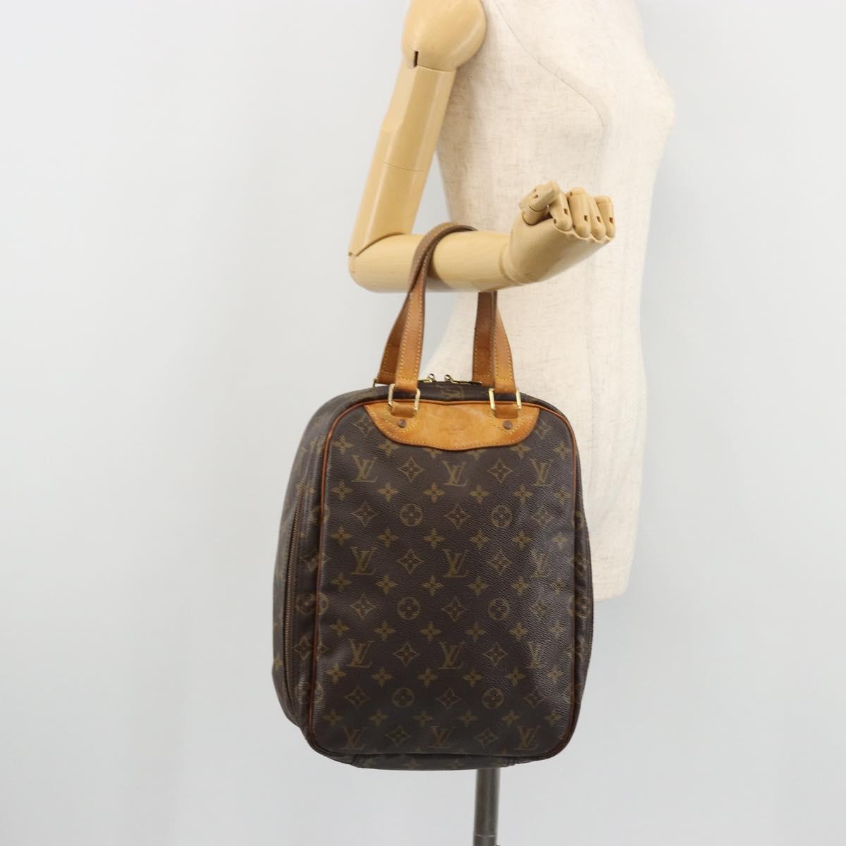 LOUIS VUITTON Monogram Excursion Hand Bag M41450 LV Auth ka3553