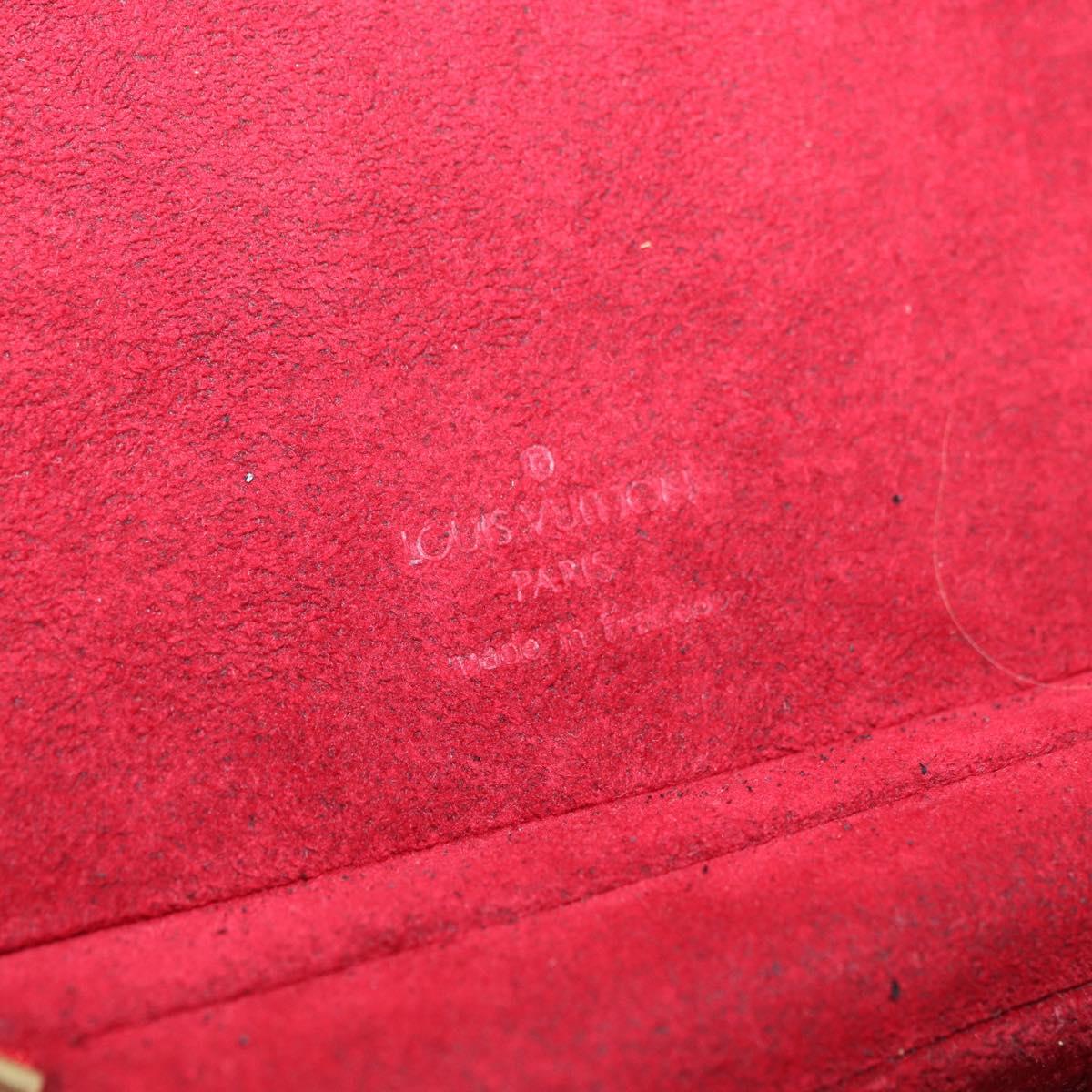 LOUIS VUITTON Epi Cannes Hand Bag Red M48037 LV Auth ka3557