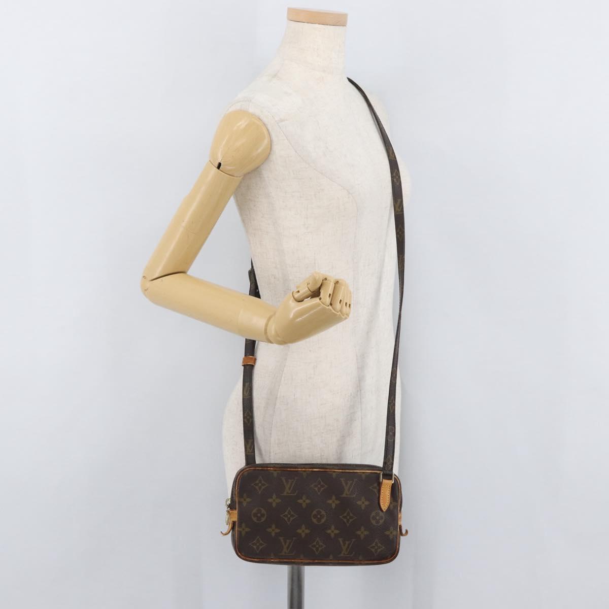 LOUIS VUITTON Monogram Marly Bandouliere Shoulder Bag M51828 LV Auth ka3562
