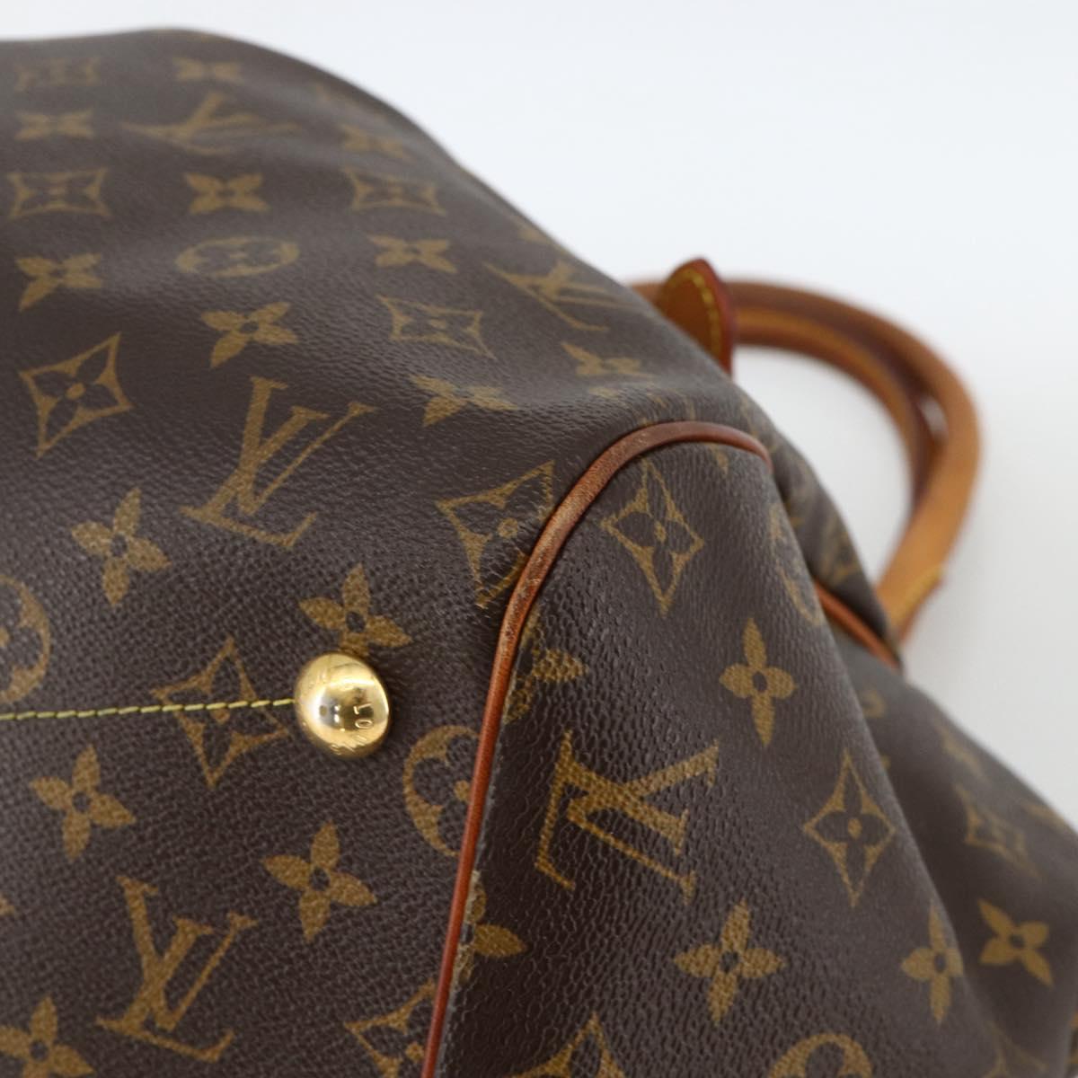 LOUIS VUITTON Monogram Tivori GM Hand Bag M40144 LV Auth ka3569