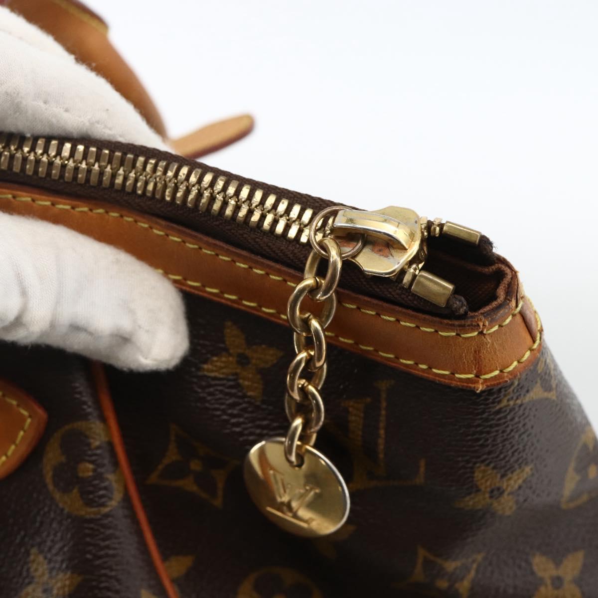 LOUIS VUITTON Monogram Tivori GM Hand Bag M40144 LV Auth ka3569