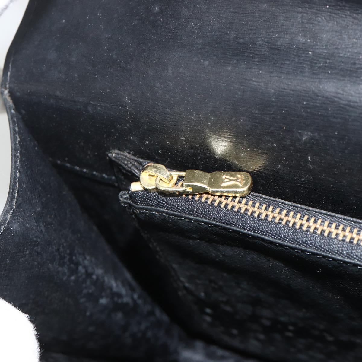 LOUIS VUITTON Epi Concorde Hand Bag Black M52132 LV Auth ka3570