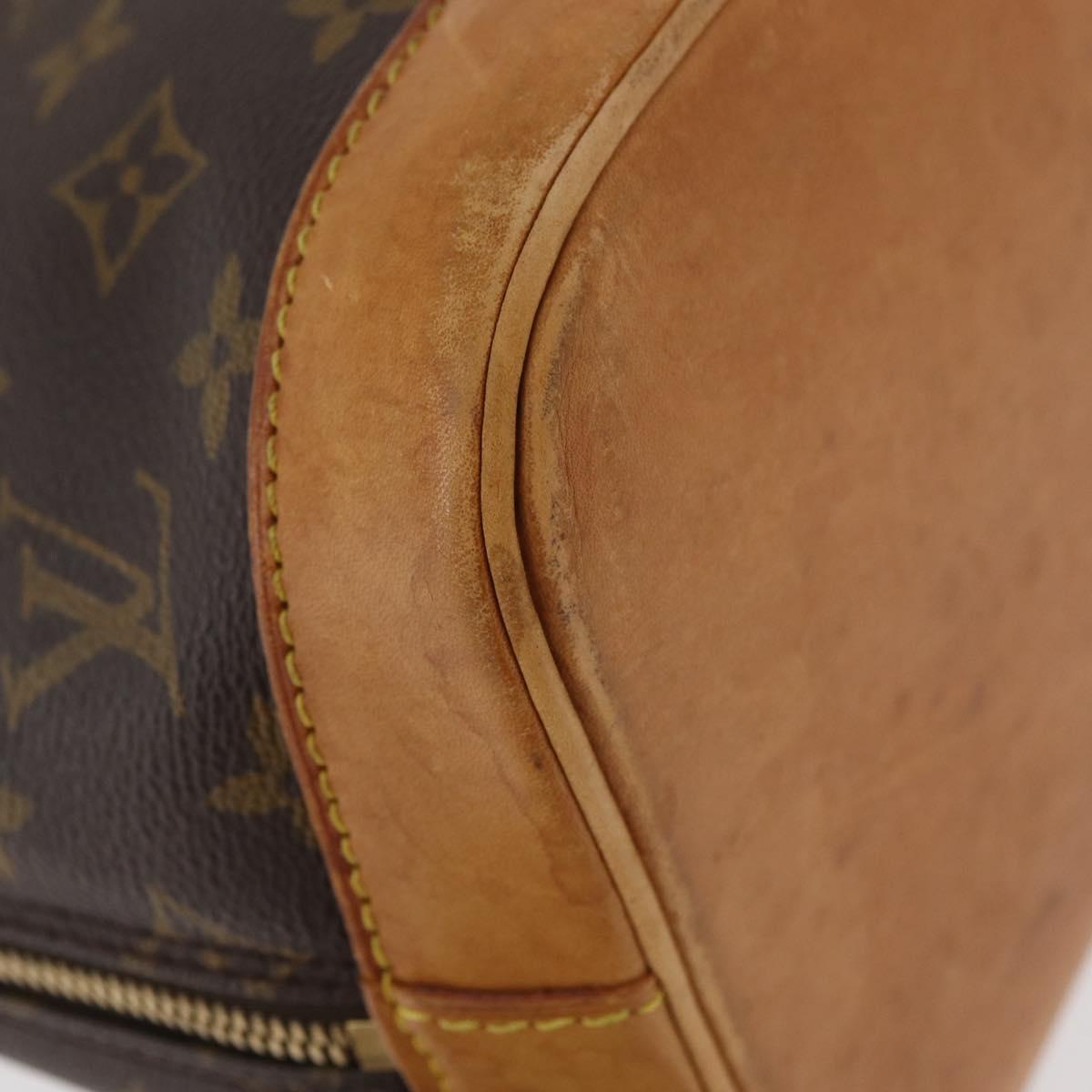 LOUIS VUITTON Monogram Alma Hand Bag M51130 LV Auth ka3577
