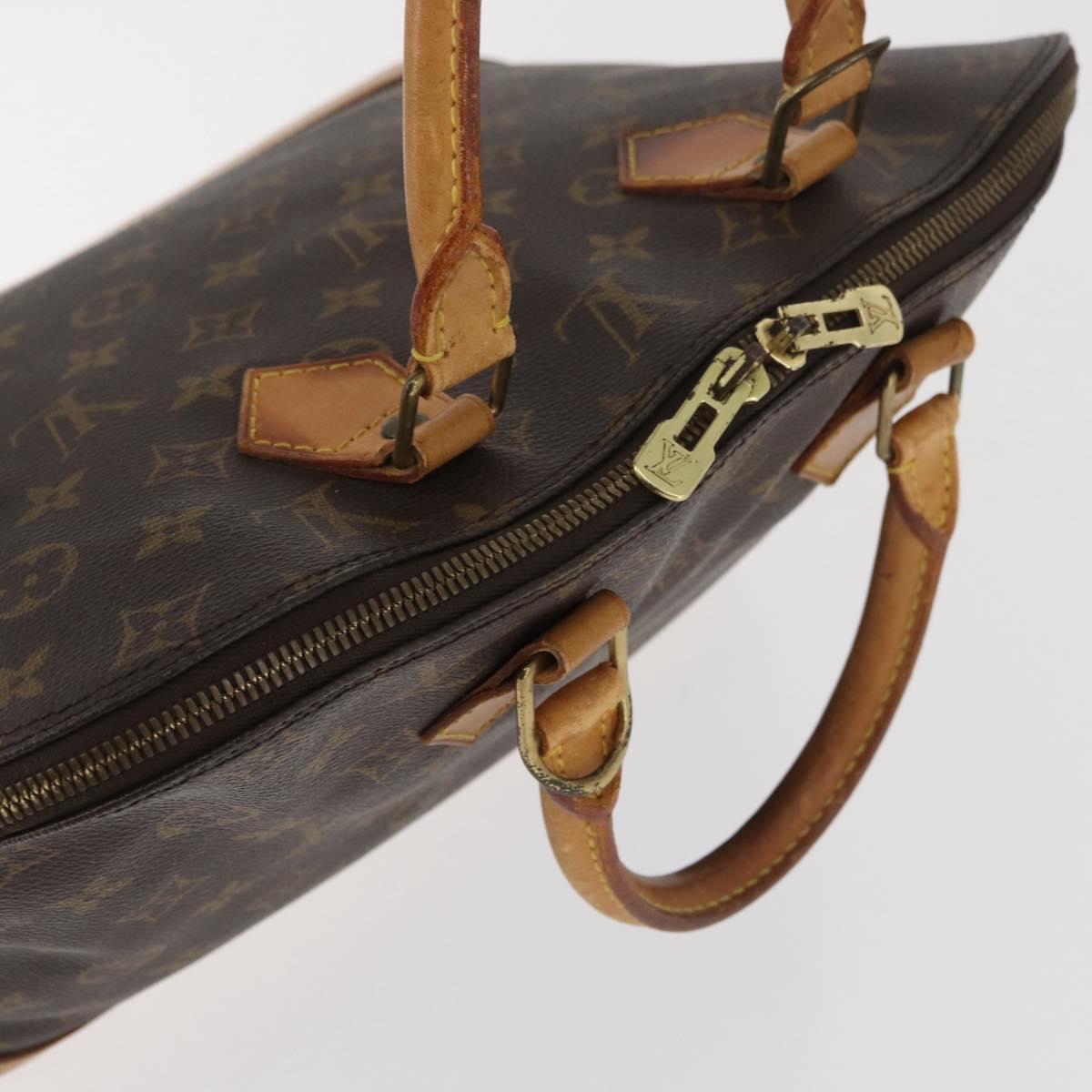 LOUIS VUITTON Monogram Alma Hand Bag M51130 LV Auth ka3577