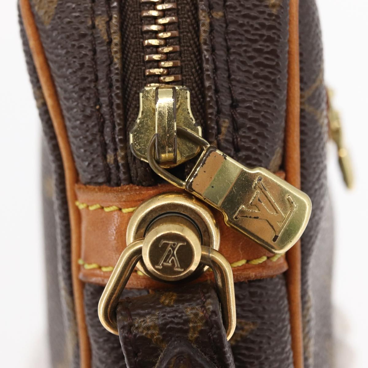 LOUIS VUITTON Monogram Marly Dragonne GM Clutch Bag M51825 LV Auth ka358