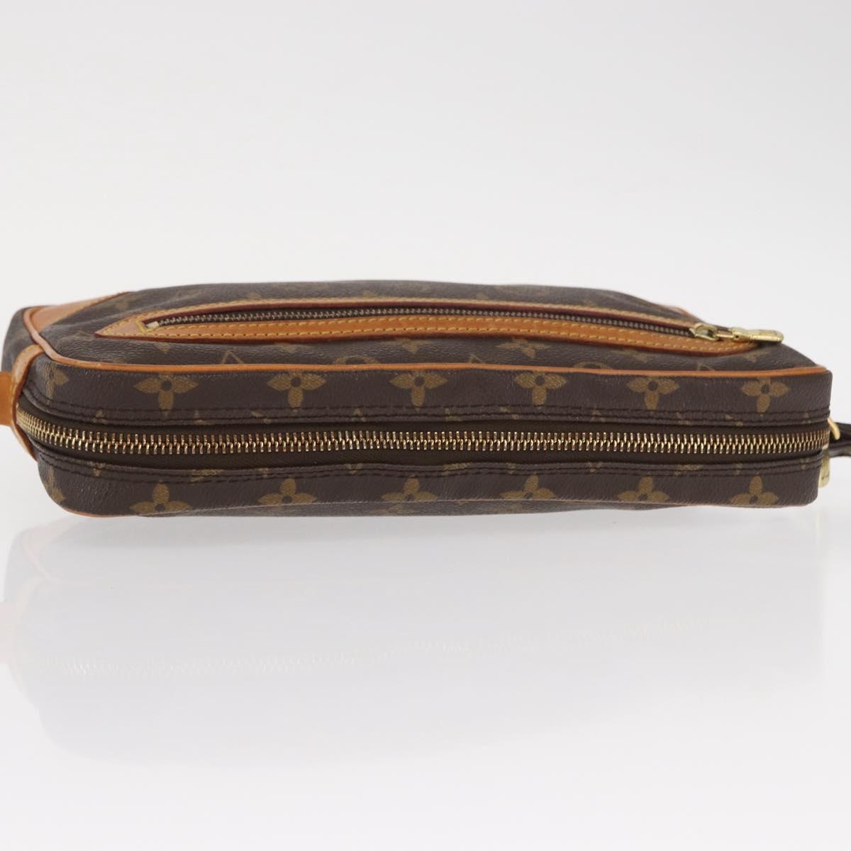 LOUIS VUITTON Monogram Marly Dragonne GM Clutch Bag M51825 LV Auth ka358