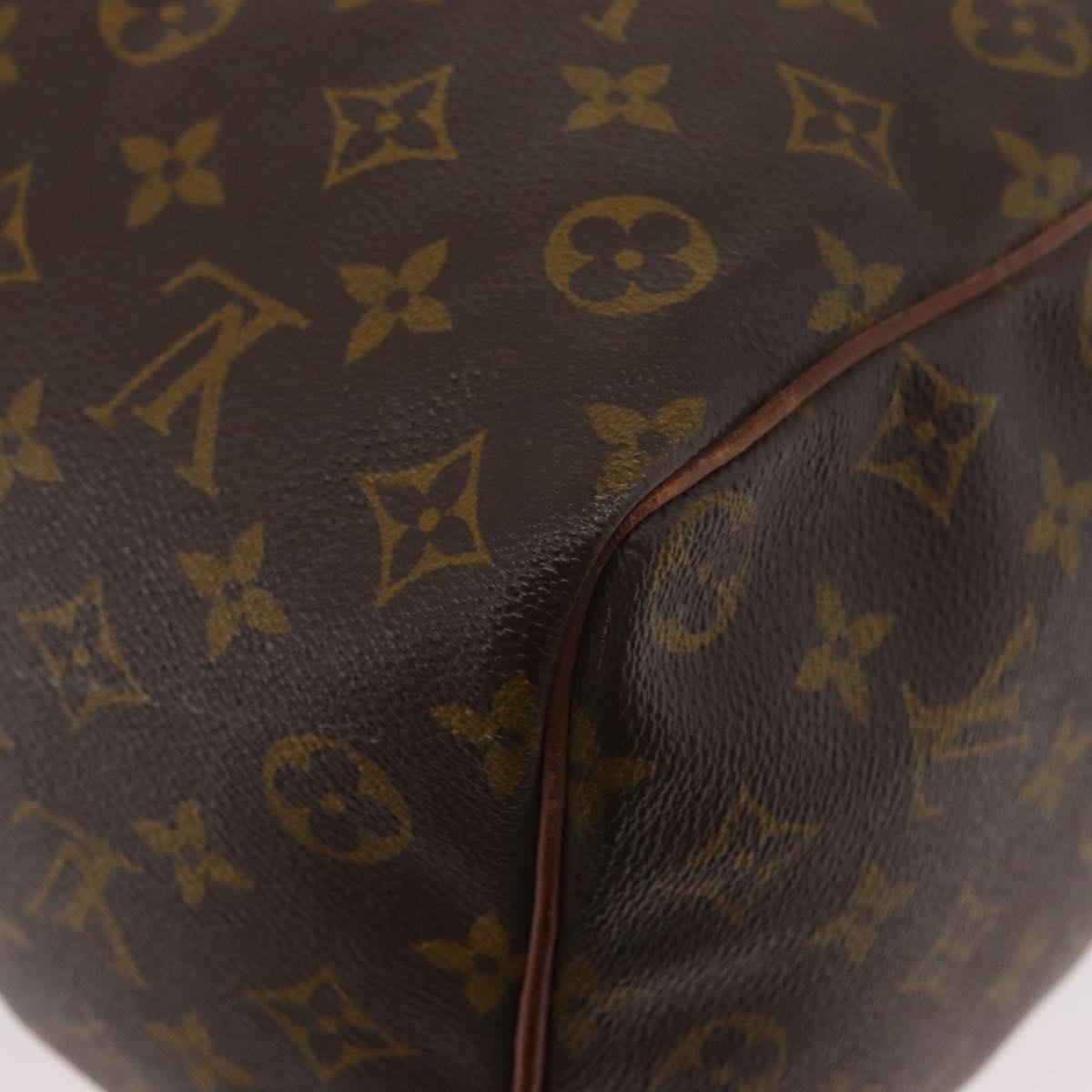 LOUIS VUITTON Monogram Speedy 30 Hand Bag M41526 LV Auth ka3583