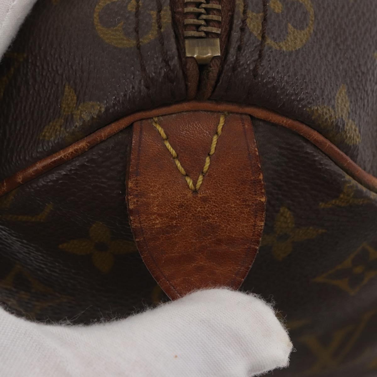 LOUIS VUITTON Monogram Speedy 30 Hand Bag M41526 LV Auth ka3583