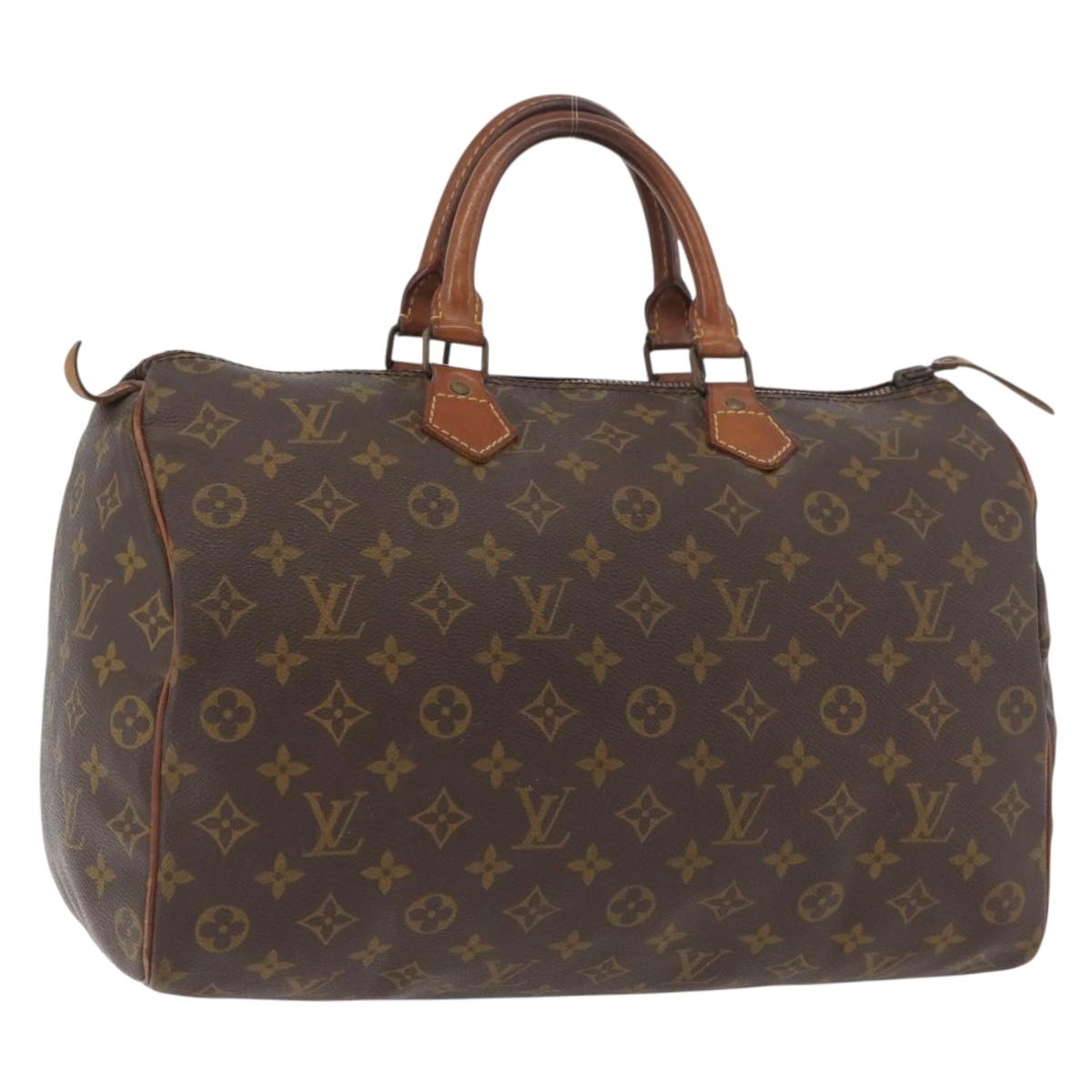 LOUIS VUITTON Monogram Speedy 30 Hand Bag M41526 LV Auth ka3583