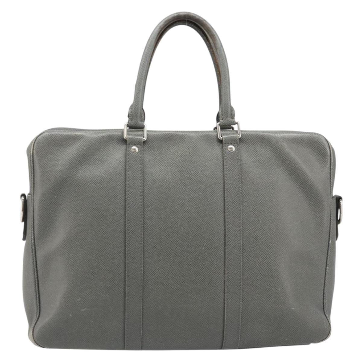 LOUIS VUITTON Taiga Porte Documents Voyage Bag Gracie M30640 LV Auth ka3587