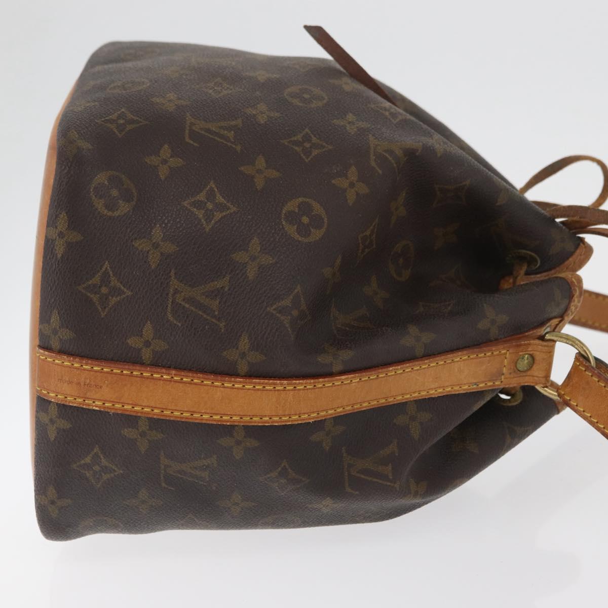 LOUIS VUITTON Monogram Petit Noe Shoulder Bag M42226 LV Auth ka3594
