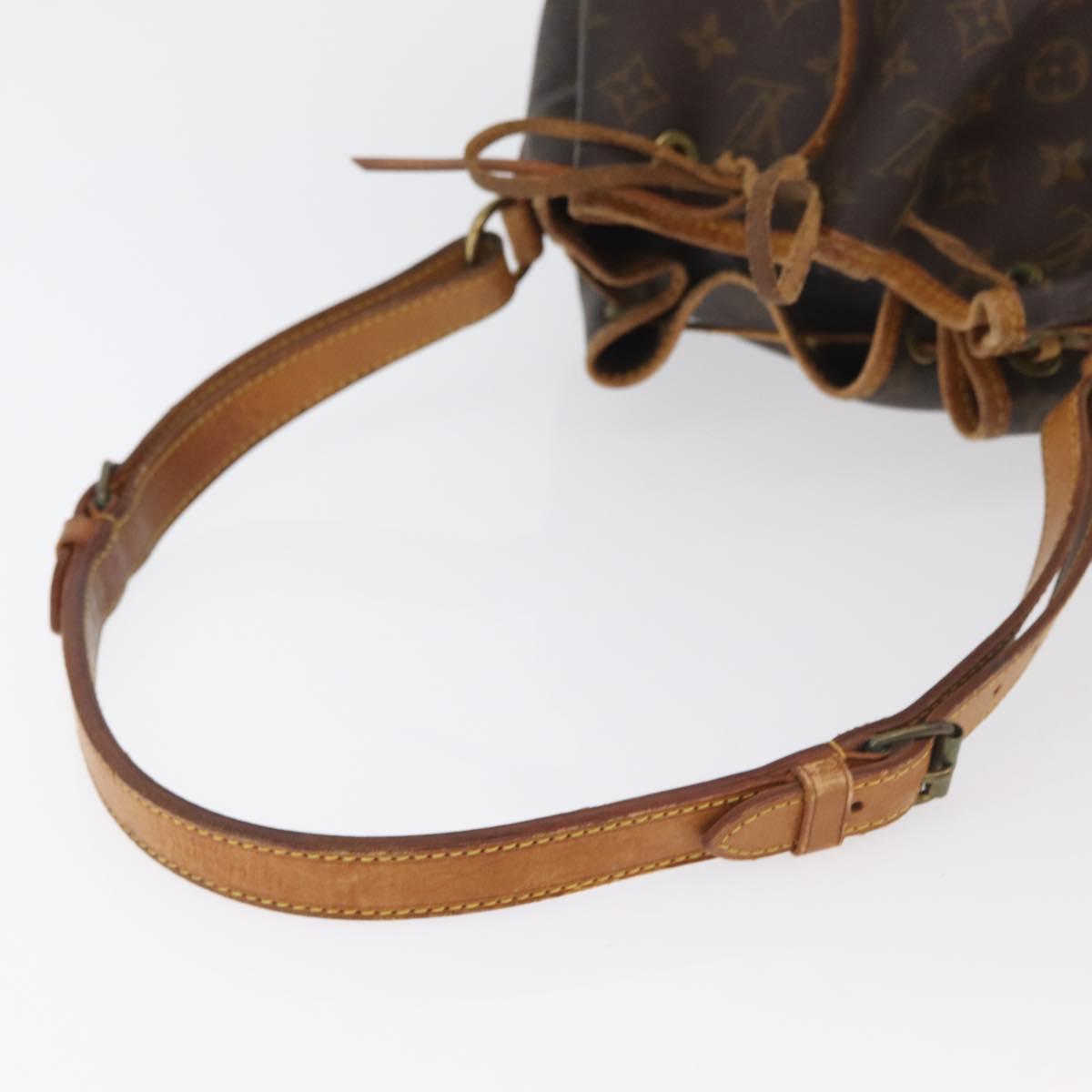 LOUIS VUITTON Monogram Petit Noe Shoulder Bag M42226 LV Auth ka3594