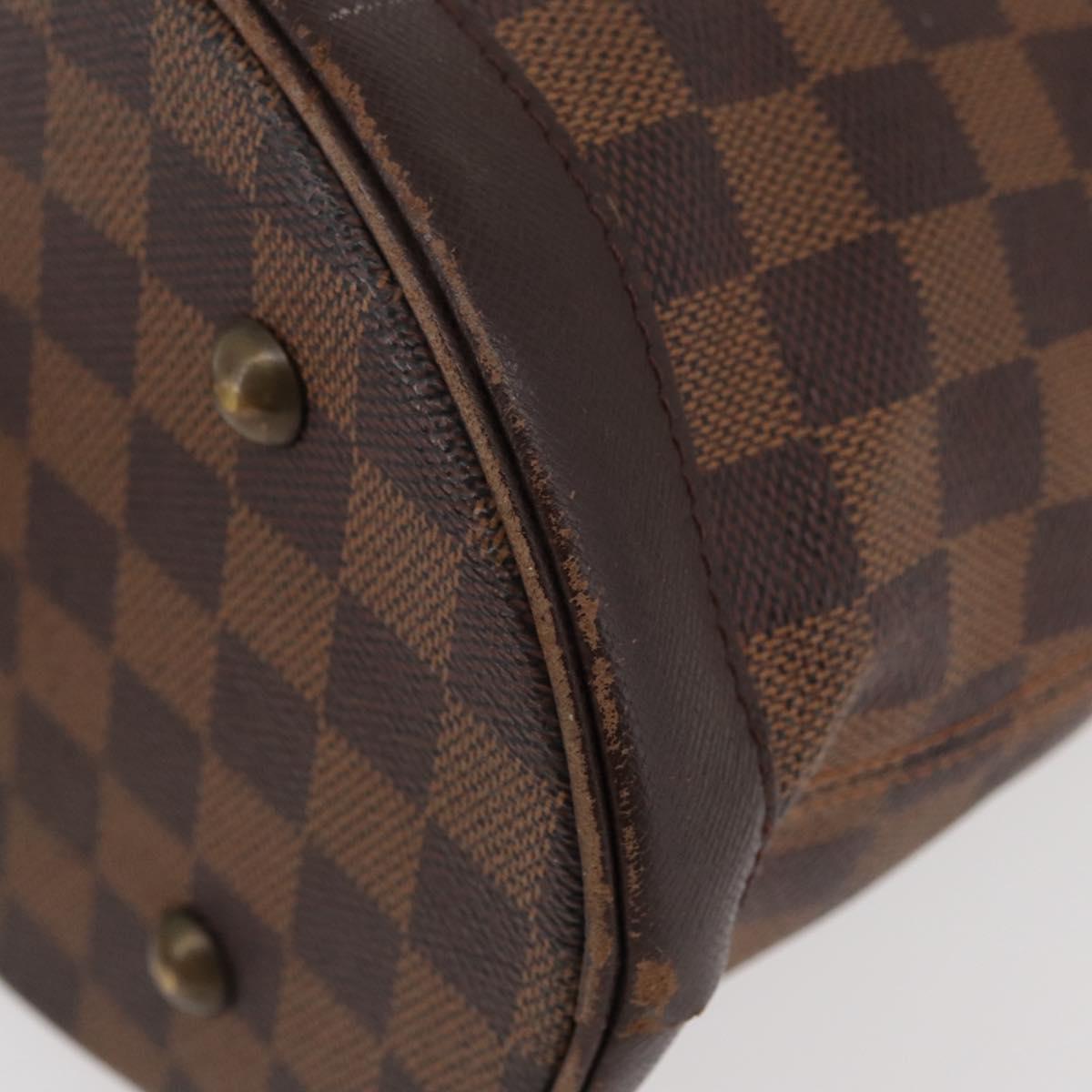 LOUIS VUITTON Damier Ebene Marais Shoulder Bag N42240 LV Auth ka3595