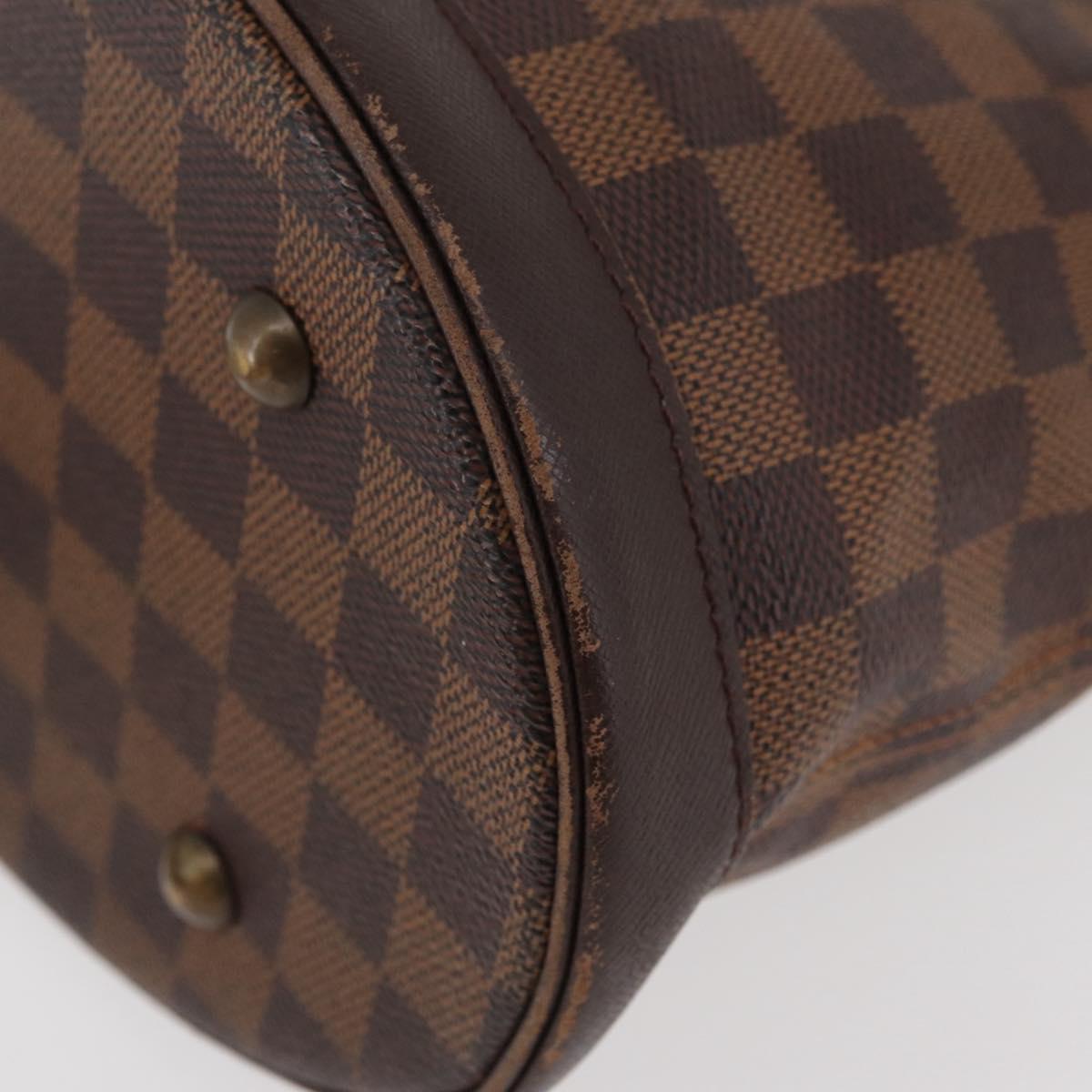 LOUIS VUITTON Damier Ebene Marais Shoulder Bag N42240 LV Auth ka3595