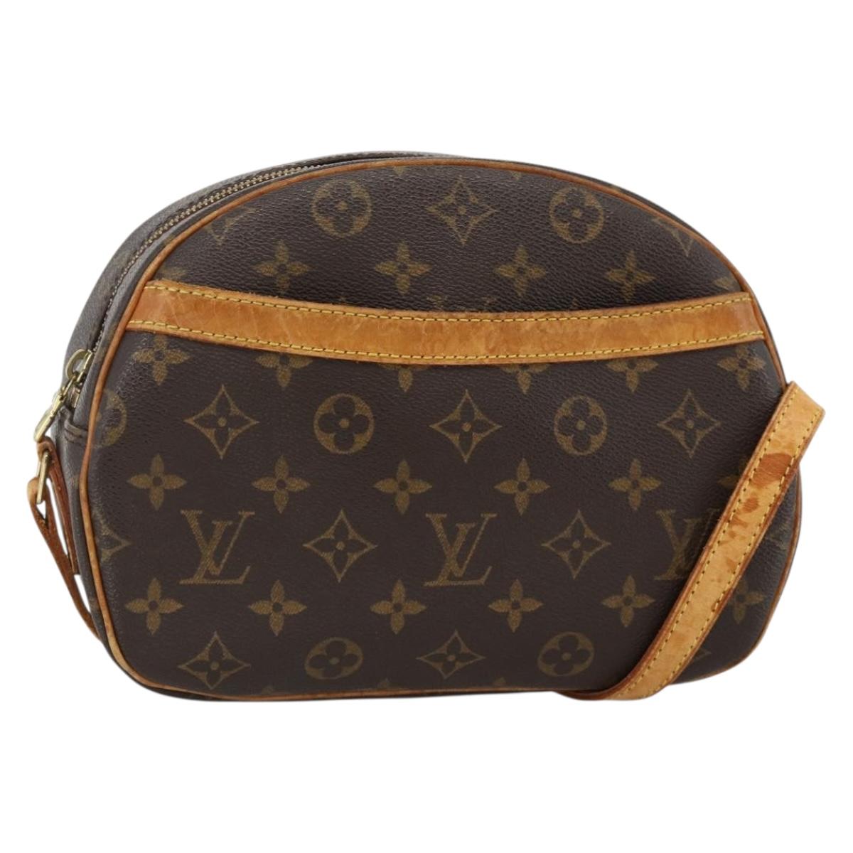 LOUIS VUITTON Monogram Blois Shoulder Bag M51221 LV Auth ka3598
