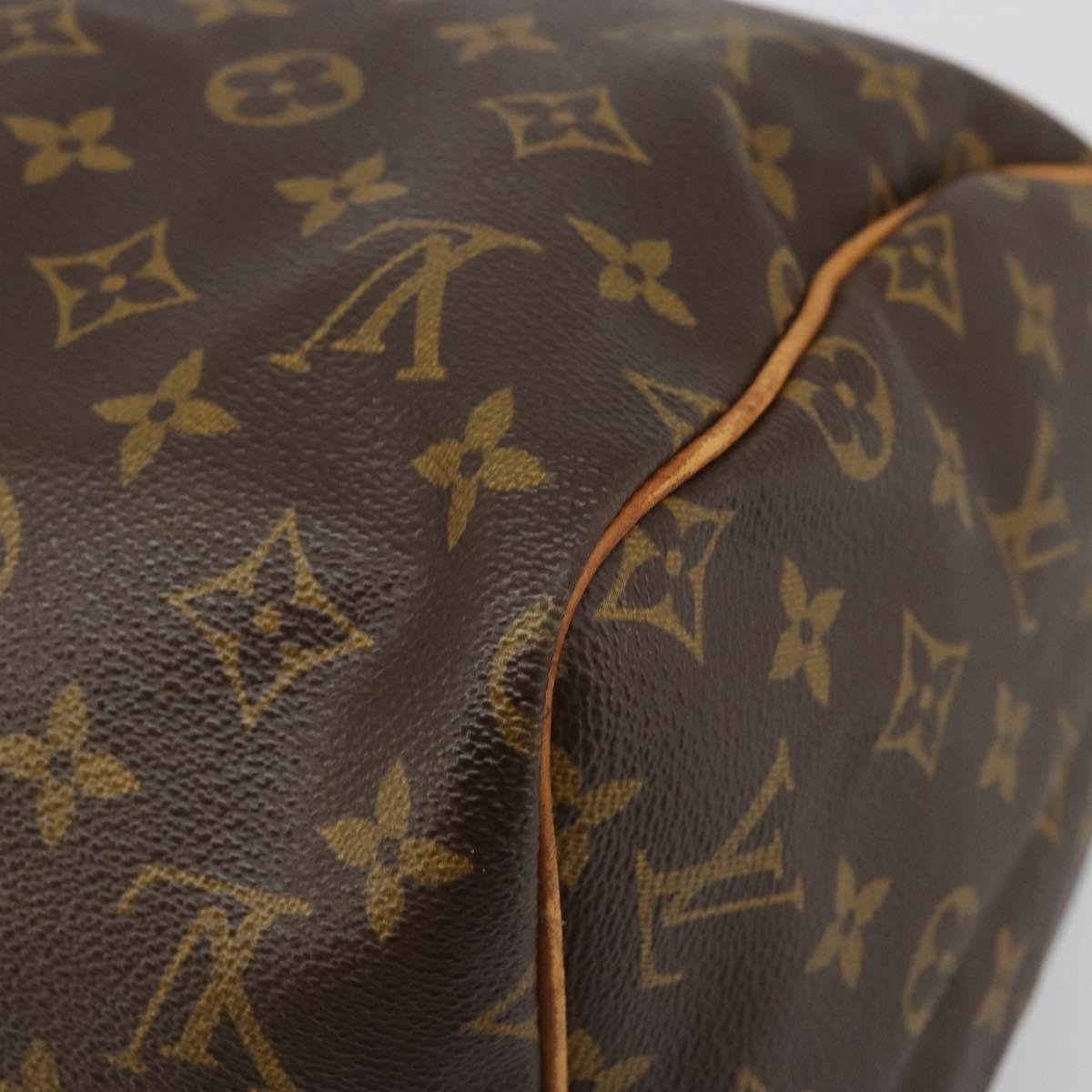 LOUIS VUITTON Monogram Speedy 30 Hand Bag M41526 LV Auth ka3623A
