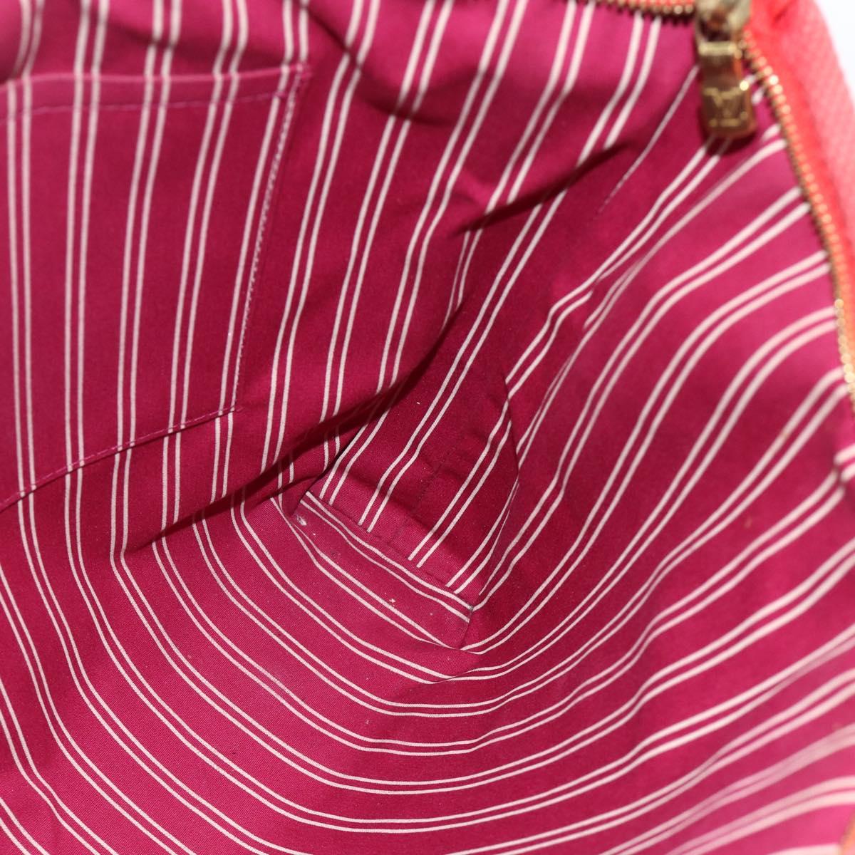 LOUIS VUITTON Antigua Cabas MM Tote Bag Red M40034 LV Auth ka3624