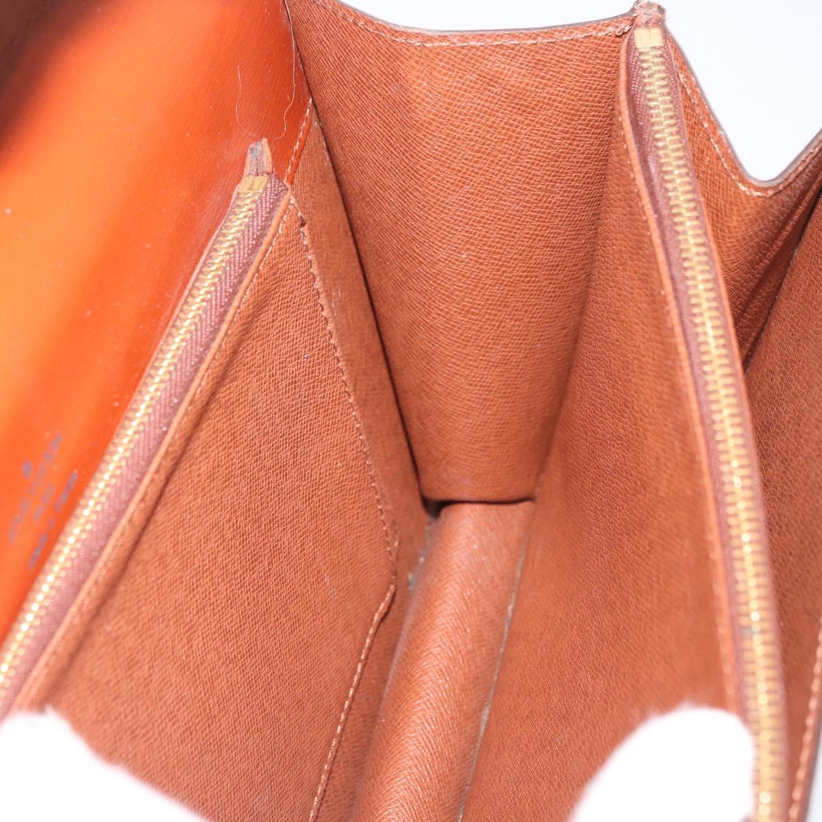 LOUIS VUITTON Epi Concorde Hand Bag Brown M52133 LV Auth ka3633