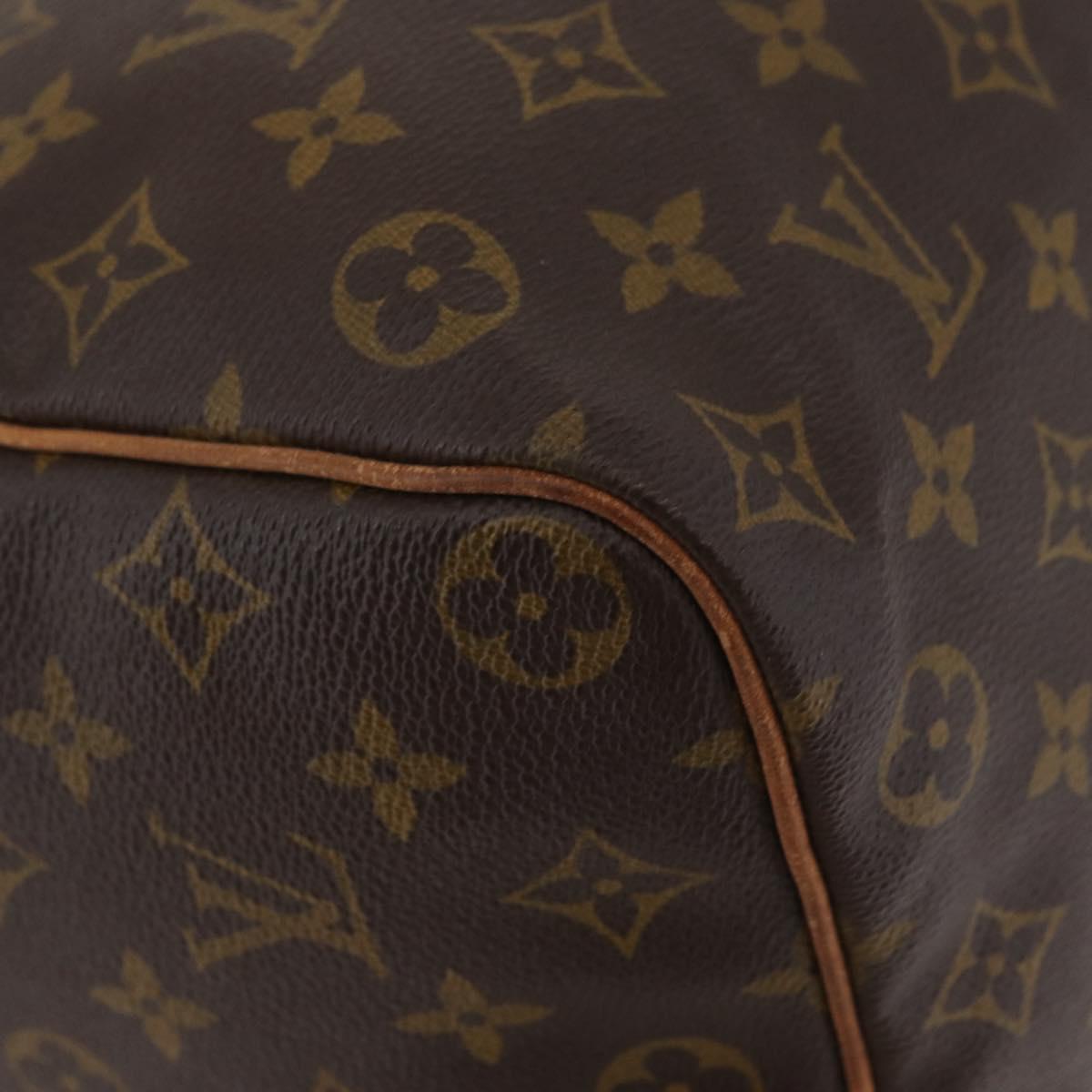 LOUIS VUITTON Monogram Speedy 35 Hand Bag M41524 LV Auth ka3636A
