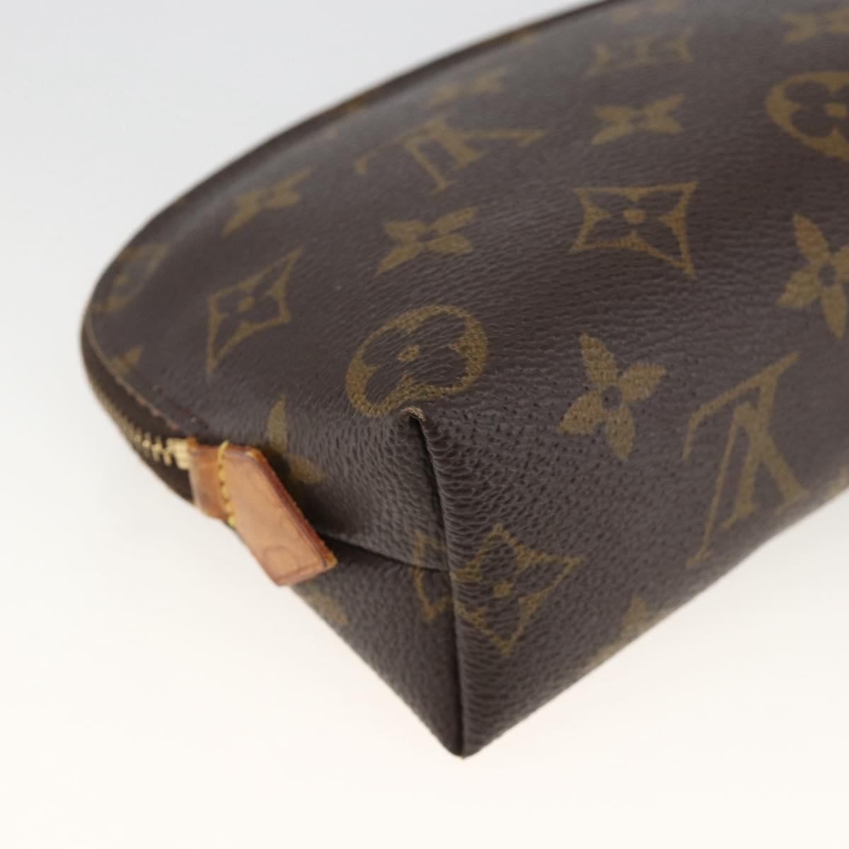 LOUIS VUITTON Monogram Pochette Cosmetic PM Pouch M43998 LV Auth ka3638