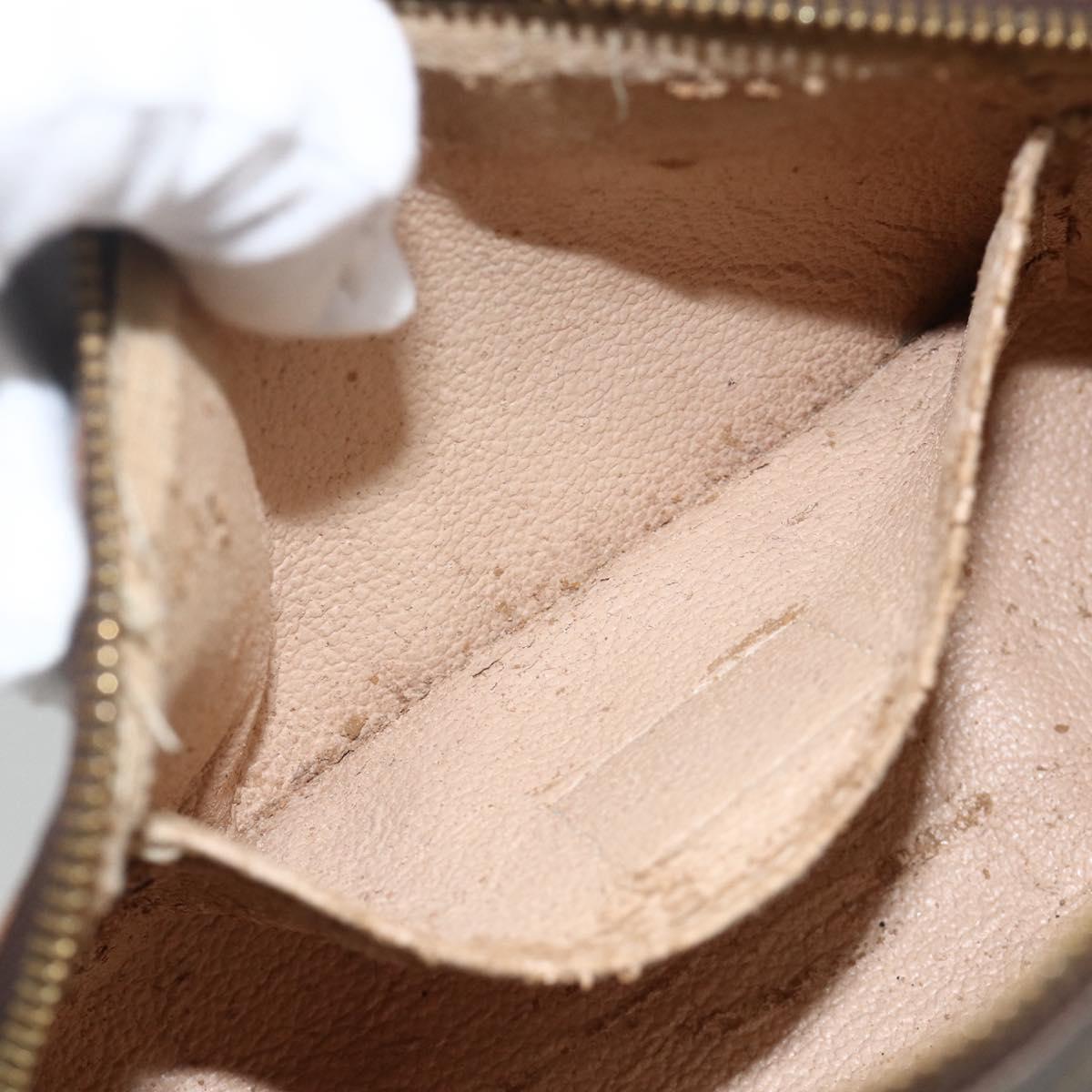 LOUIS VUITTON Monogram Pochette Cosmetic PM Pouch M43998 LV Auth ka3638