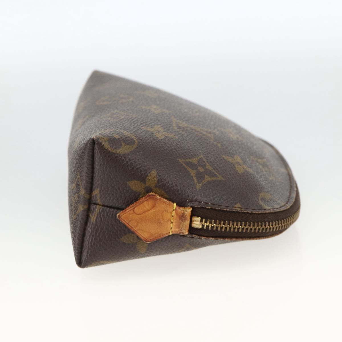 LOUIS VUITTON Monogram Pochette Cosmetic PM Pouch M43998 LV Auth ka3638