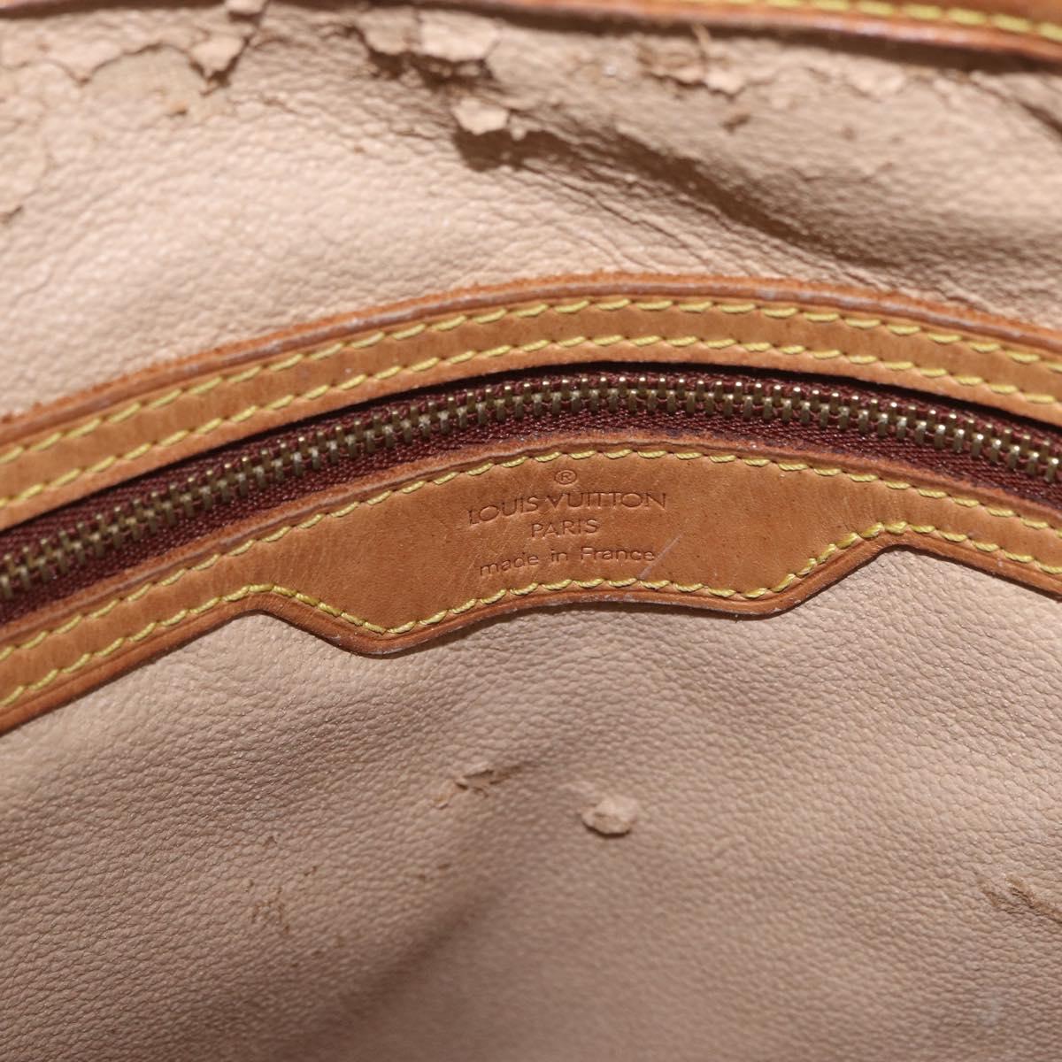 LOUIS VUITTON Monogram Bucket GM Shoulder Bag M42236 LV Auth ka3643