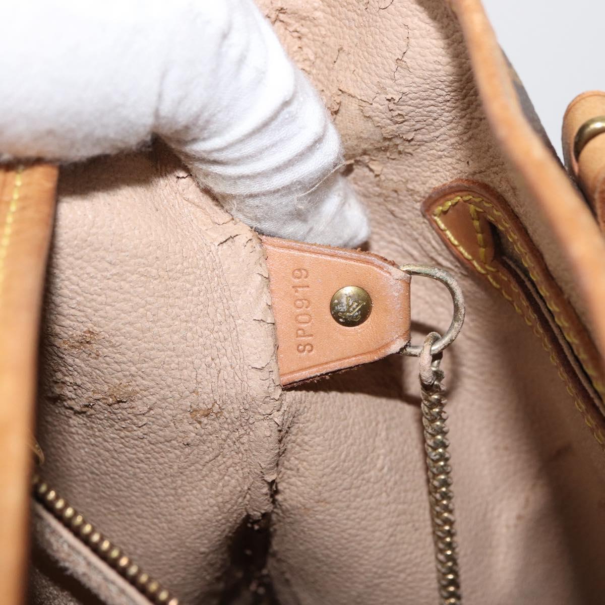 LOUIS VUITTON Monogram Bucket GM Shoulder Bag M42236 LV Auth ka3643