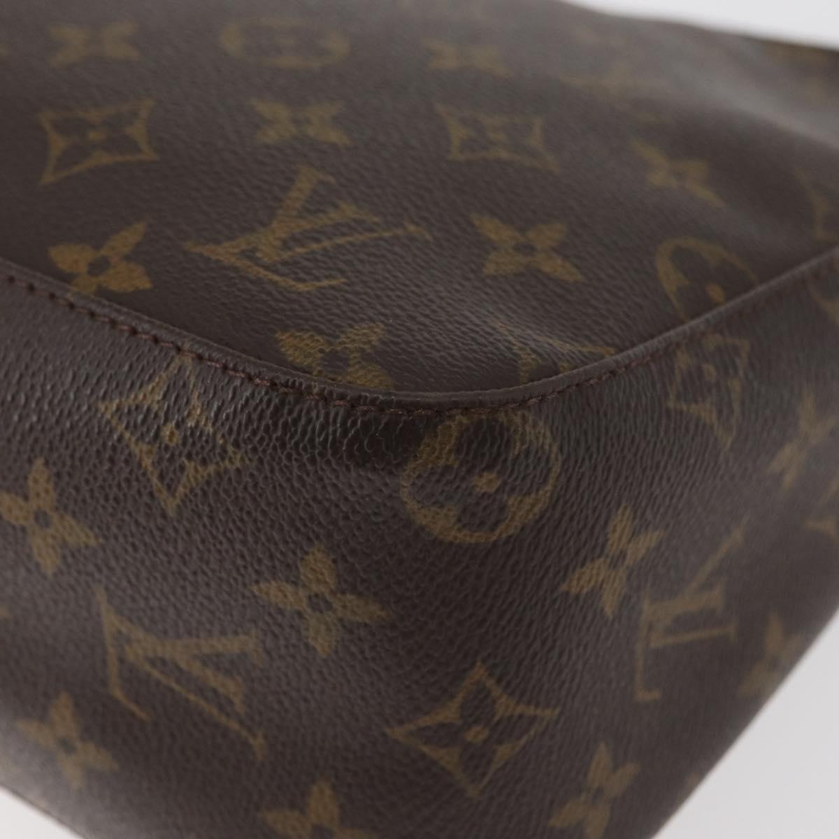 LOUIS VUITTON Monogram Looping MM Shoulder Bag M51146 LV Auth ka3657