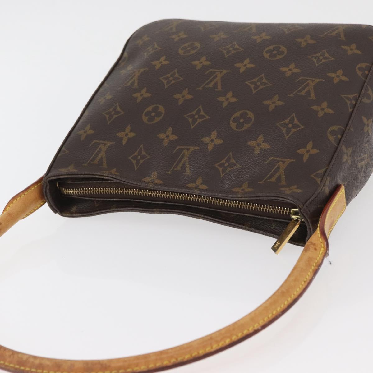 LOUIS VUITTON Monogram Looping MM Shoulder Bag M51146 LV Auth ka3657