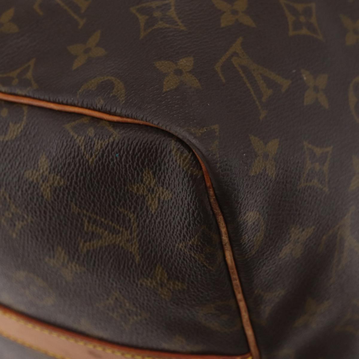 LOUIS VUITTON Monogram Keepall Bandouliere 55 Boston Bag M41414 LV Auth ka3701
