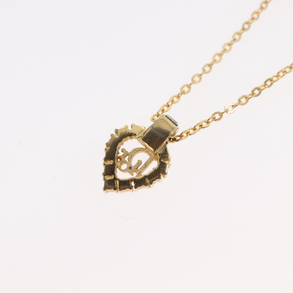 Christian Dior Necklace metal Gold Auth ka3707A