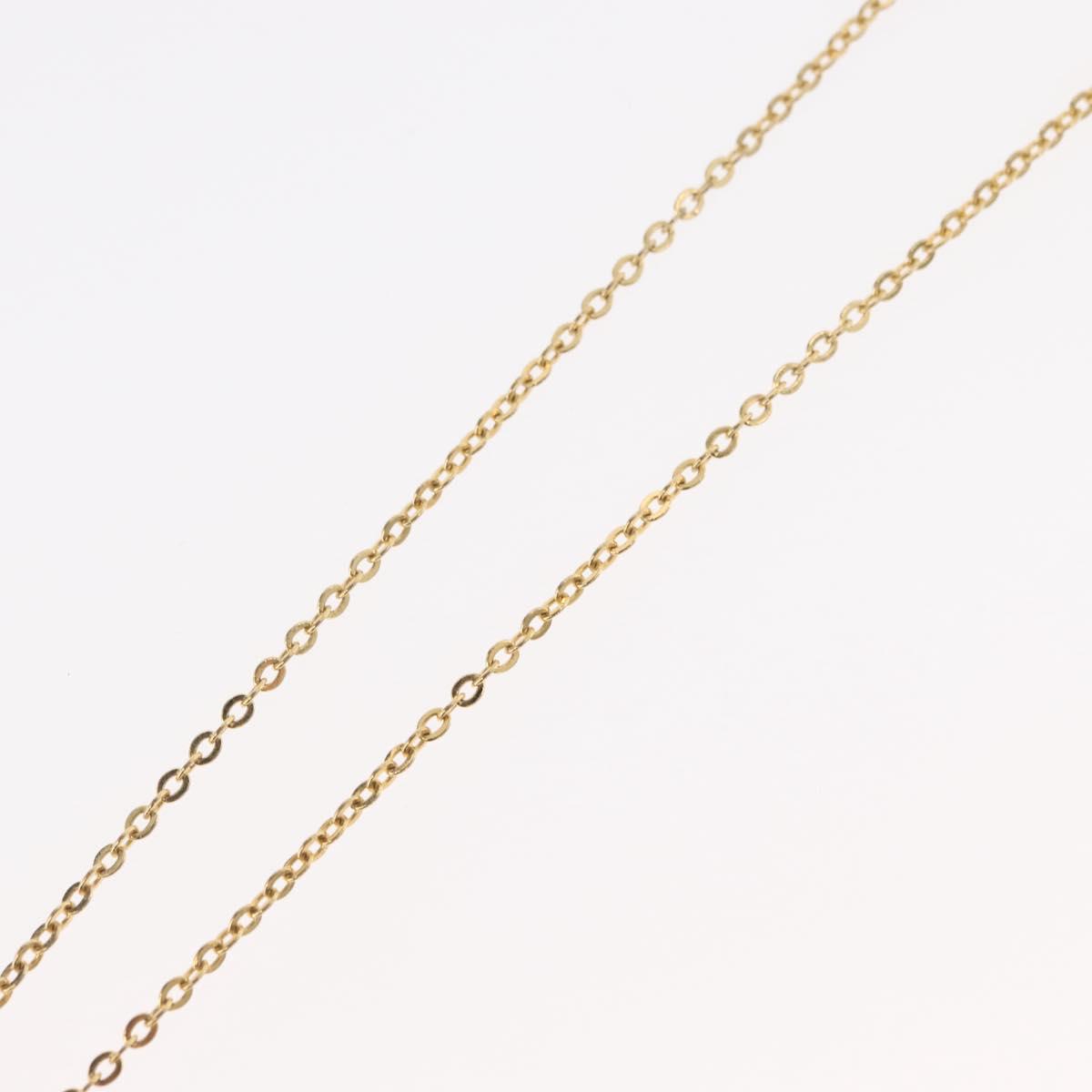 Christian Dior Necklace metal Gold Auth ka3707A