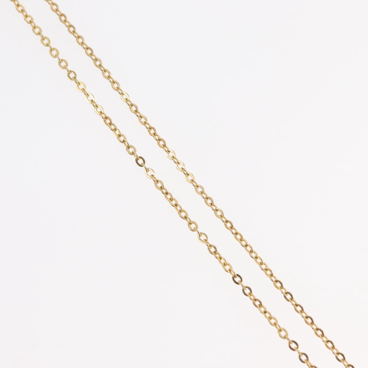 Christian Dior Necklace metal Gold Auth ka3707A