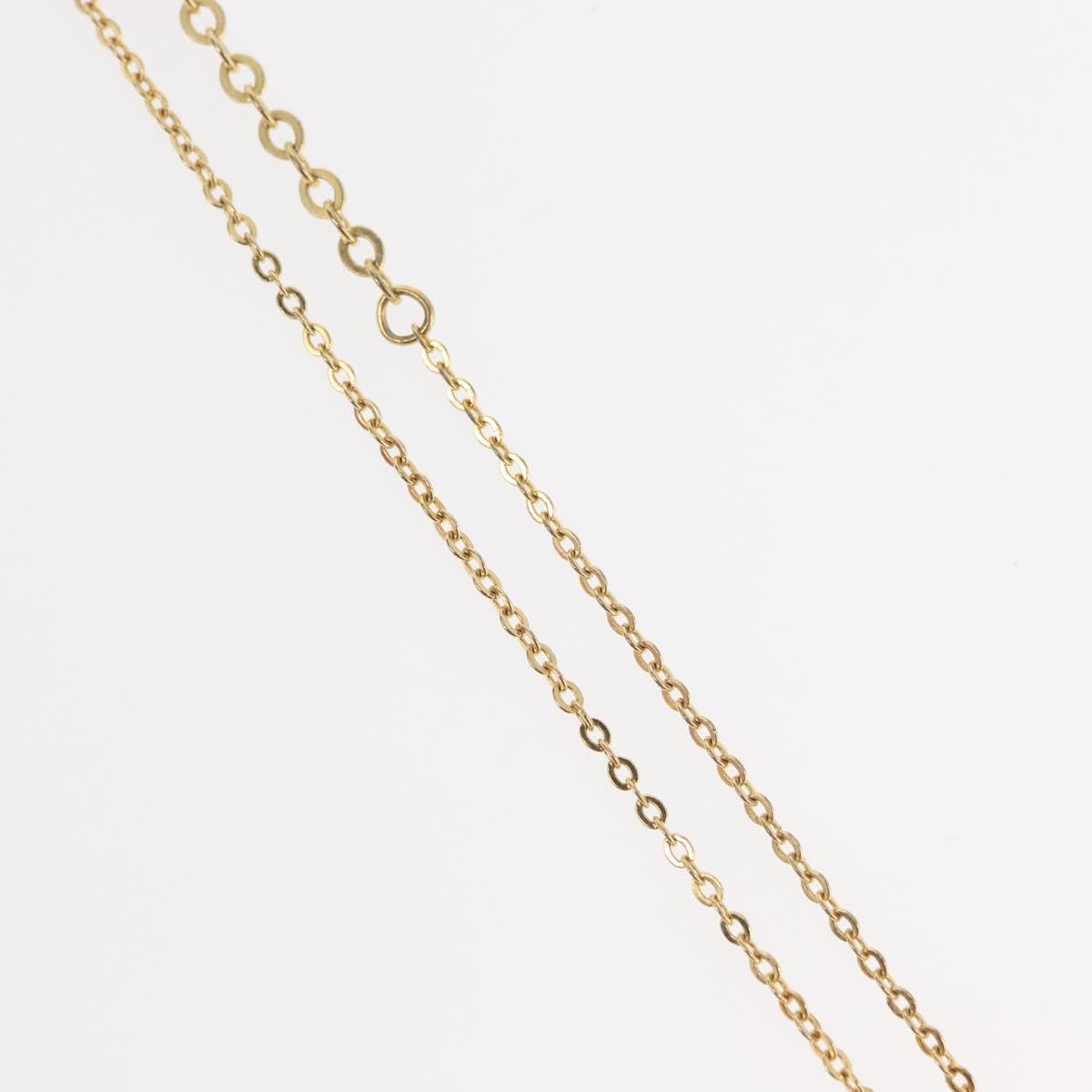 Christian Dior Necklace metal Gold Auth ka3707A