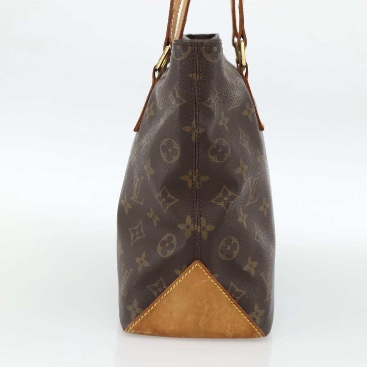 LOUIS VUITTON Monogram Cabas Piano Tote Bag M51148 LV Auth ka3748