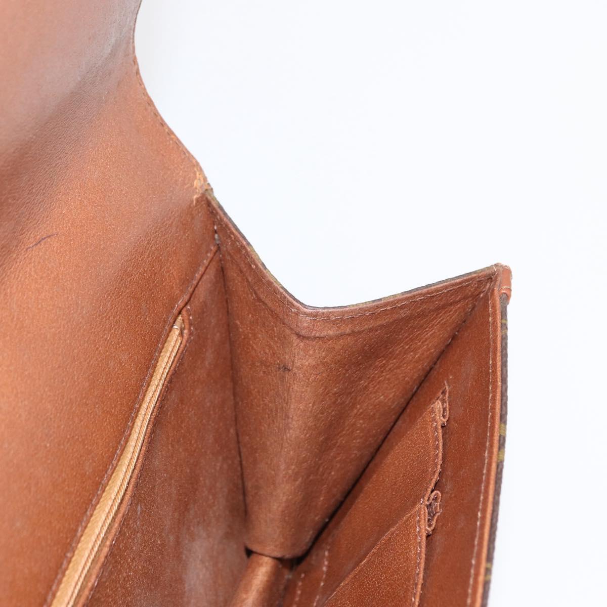 LOUIS VUITTON Monogram Pochette Dam GM Clutch Bag M51810 LV Auth ka376