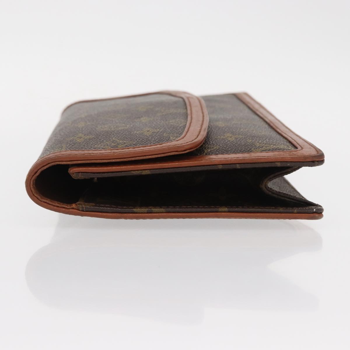 LOUIS VUITTON Monogram Pochette Dam GM Clutch Bag M51810 LV Auth ka376