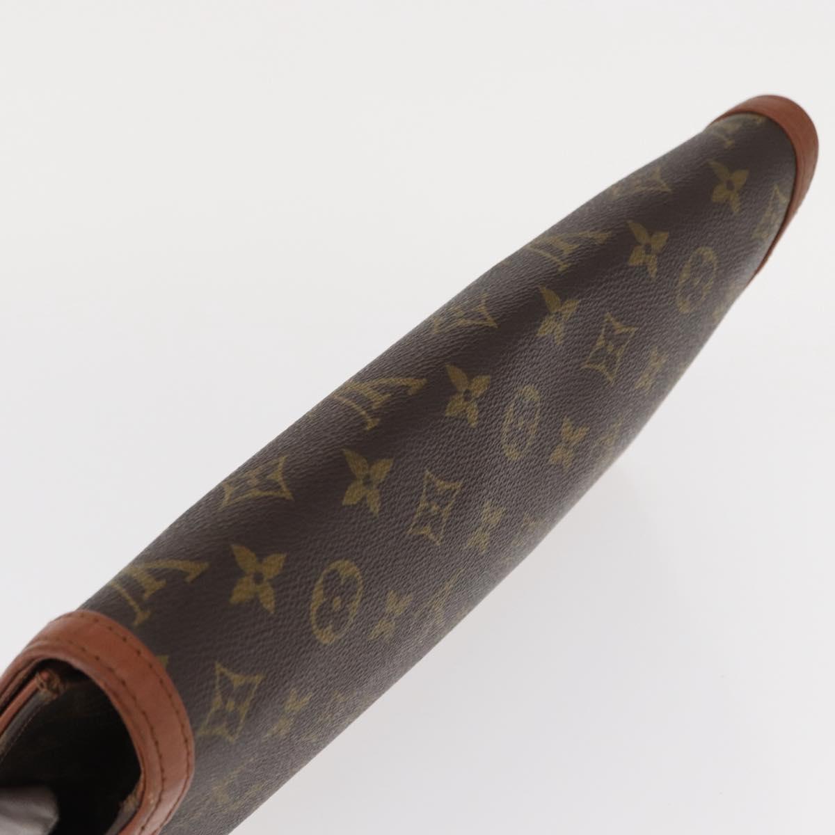 LOUIS VUITTON Monogram Pochette Dam GM Clutch Bag M51810 LV Auth ka376