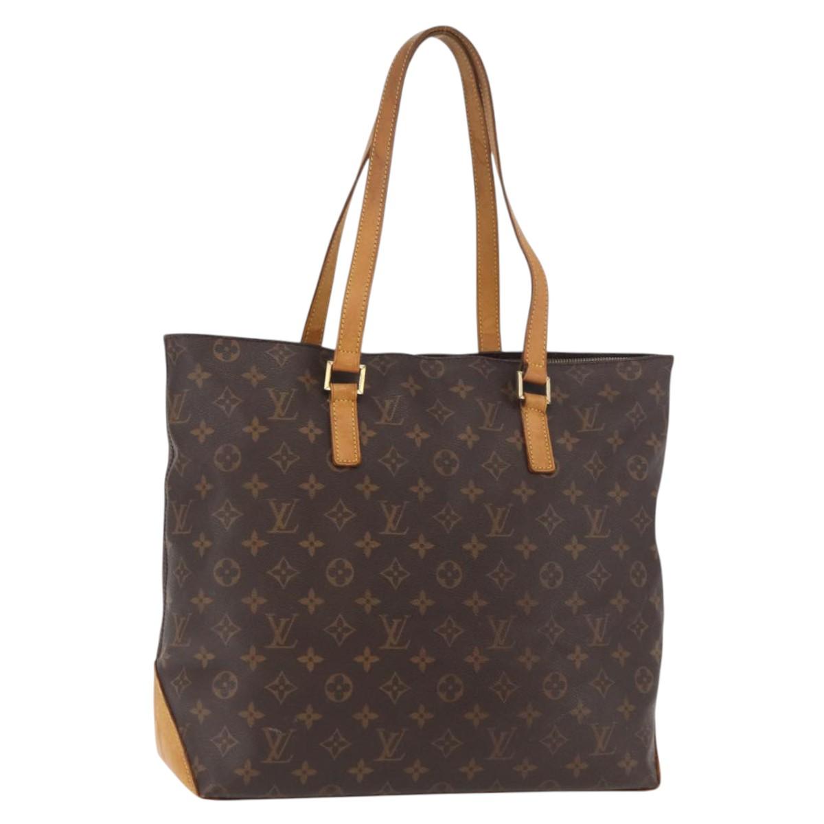 LOUIS VUITTON Monogram Cabas Mezzo Tote Bag M51151 LV Auth ka3787