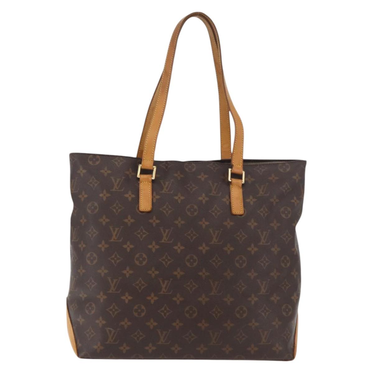 LOUIS VUITTON Monogram Cabas Mezzo Tote Bag M51151 LV Auth ka3787