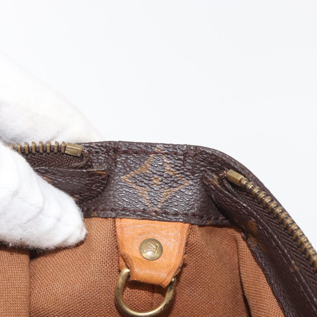 LOUIS VUITTON Monogram Cabas Mezzo Tote Bag M51151 LV Auth ka3787