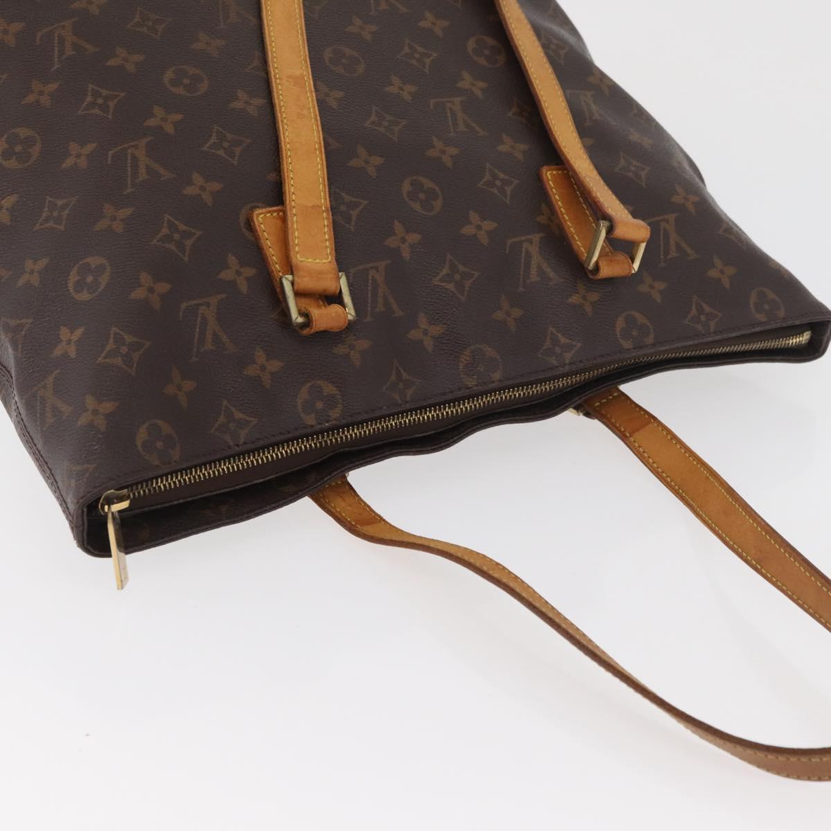 LOUIS VUITTON Monogram Cabas Mezzo Tote Bag M51151 LV Auth ka3787