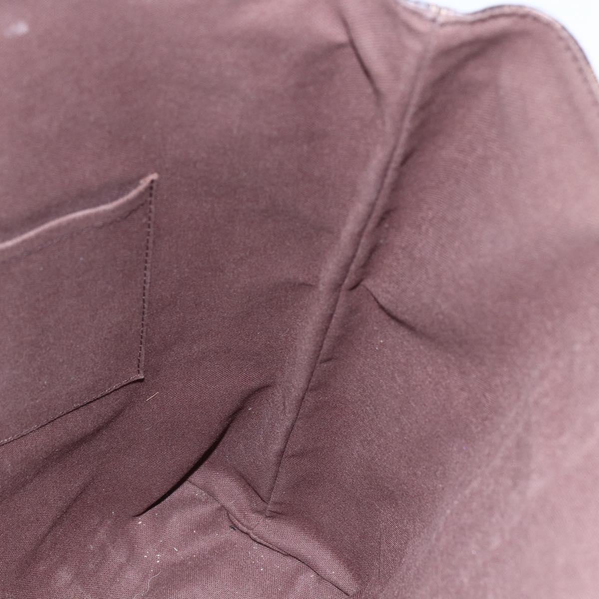 LOUIS VUITTON Damier Ebene Cabas Bobur Tote Bag N52006 LV Auth ka380