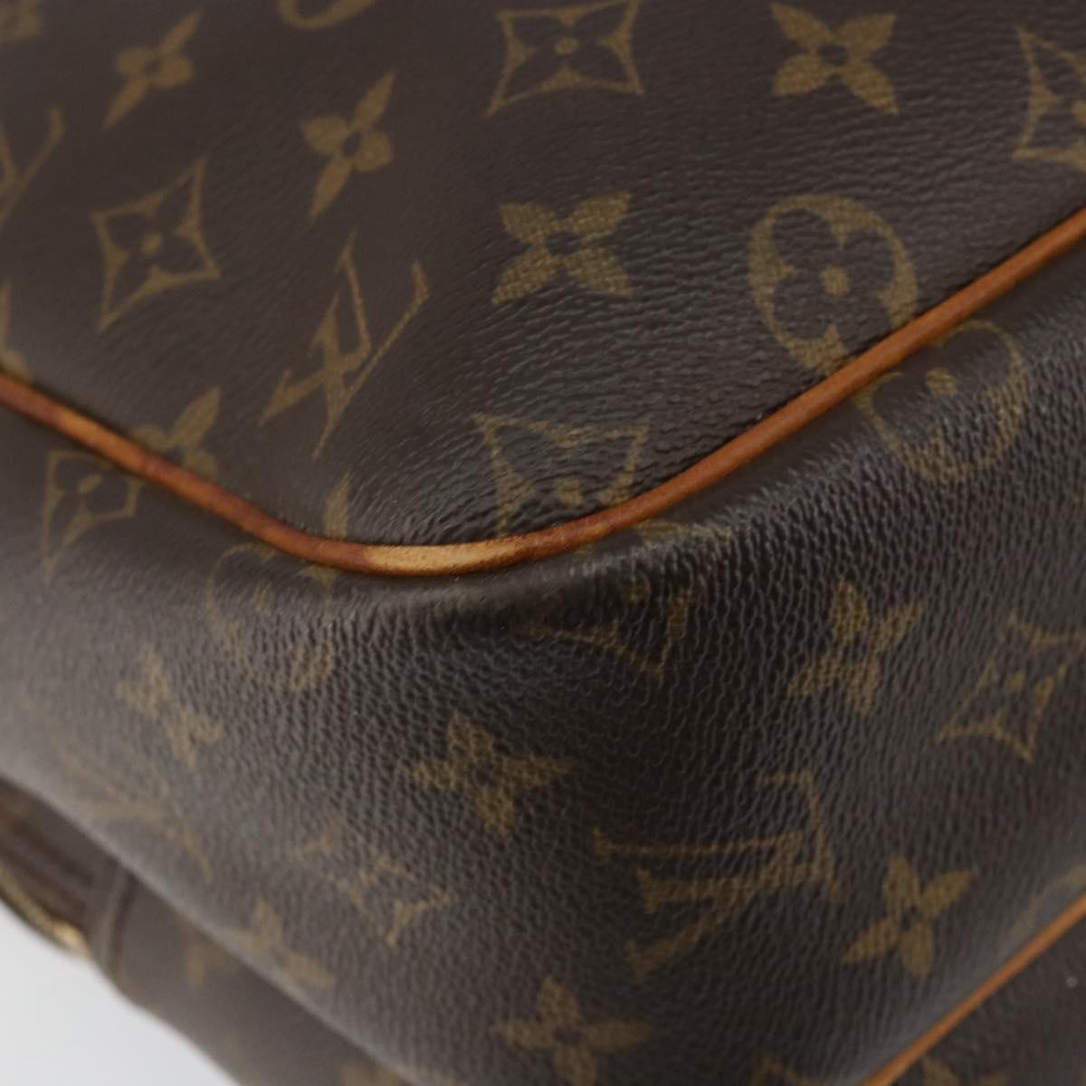 LOUIS VUITTON Monogram Reporter GM Shoulder Bag M45252 LV Auth ka383