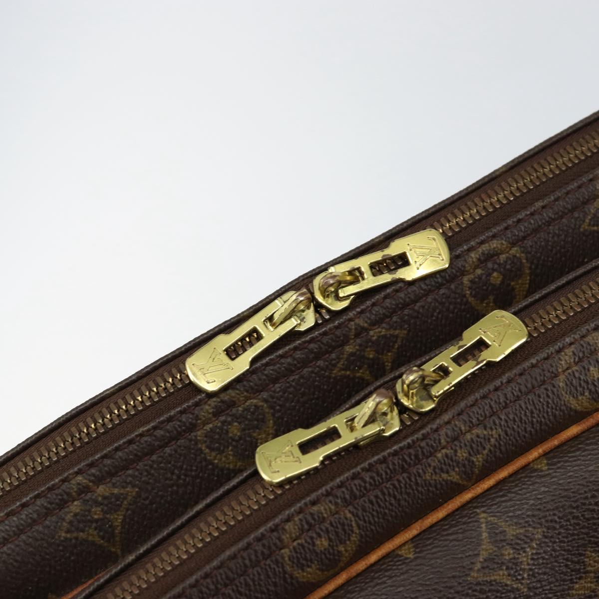 LOUIS VUITTON Monogram Reporter GM Shoulder Bag M45252 LV Auth ka383