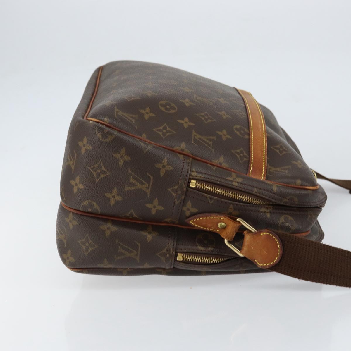 LOUIS VUITTON Monogram Reporter GM Shoulder Bag M45252 LV Auth ka383