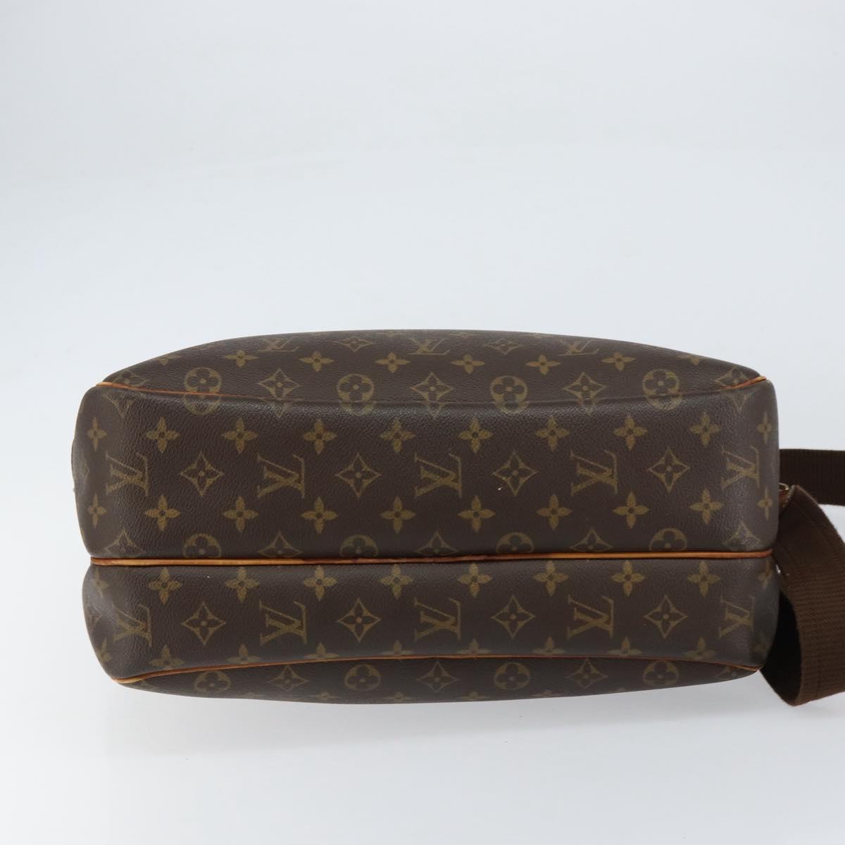 LOUIS VUITTON Monogram Reporter GM Shoulder Bag M45252 LV Auth ka383
