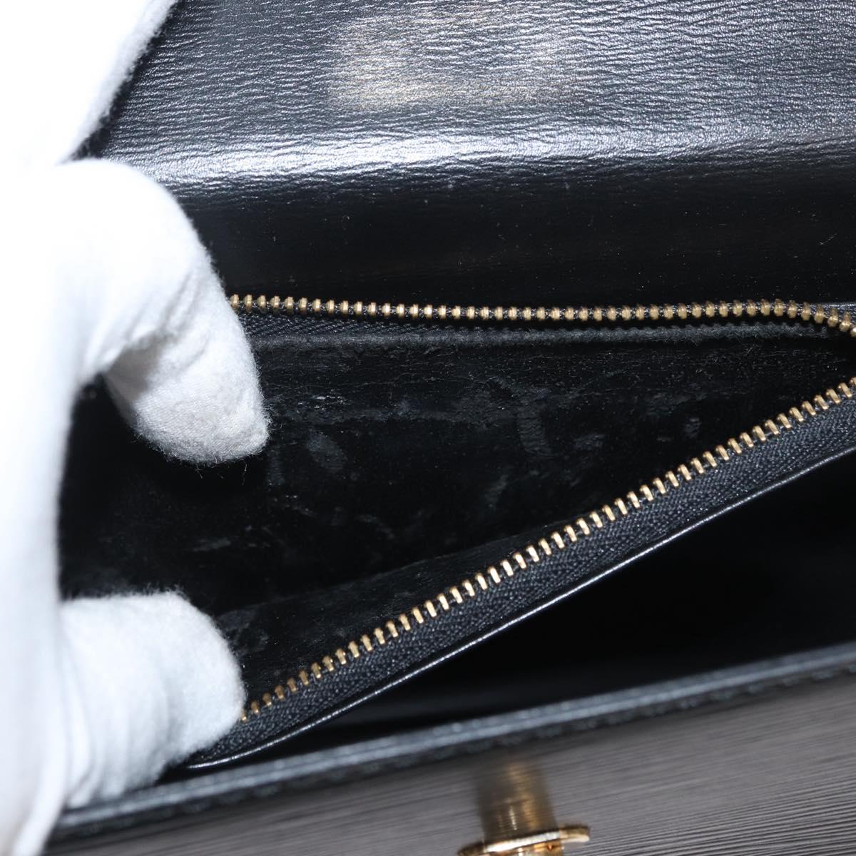 LOUIS VUITTON Epi Malesherbes Hand Bag Black M52372 LV Auth ka3830A